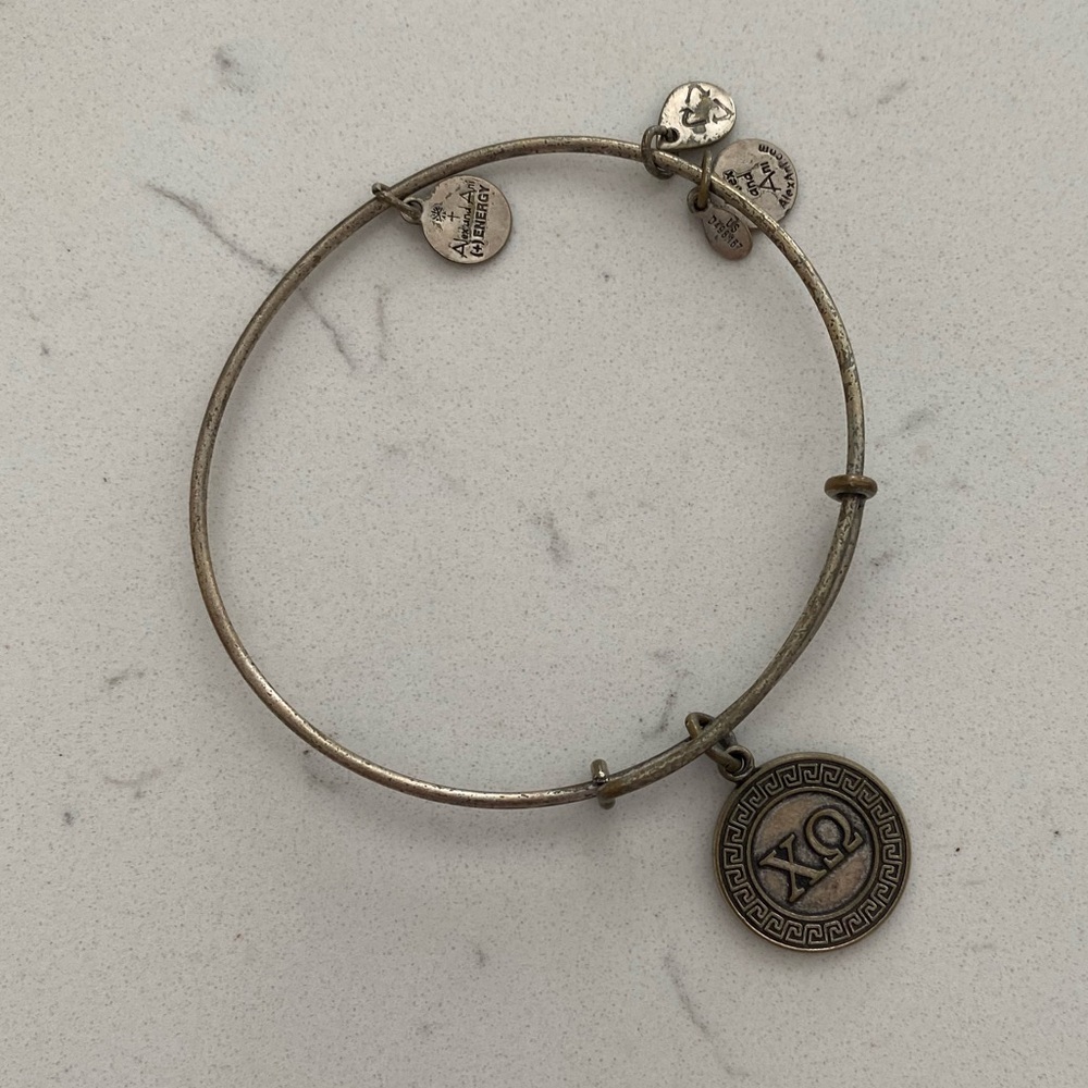 Alex and Ani Chi Omega Bracelet